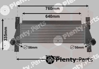 Van Wezel 18014701 — Charge Air Cooler