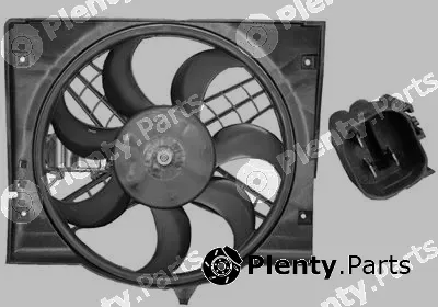 Van Wezel 0646747 — Fan, engine cooling