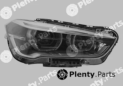 Van Wezel 0684968 — Headlight