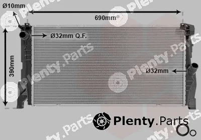 Van Wezel 06012701 — Radiator, engine cooling *** IR PLUS ***