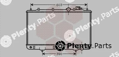 Van Wezel 82002031 — Radiator, engine cooling