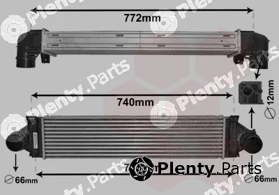 Van Wezel 02004219 — Charge Air Cooler