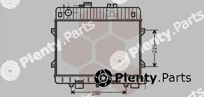 Van Wezel 06002032 — Radiator, engine cooling