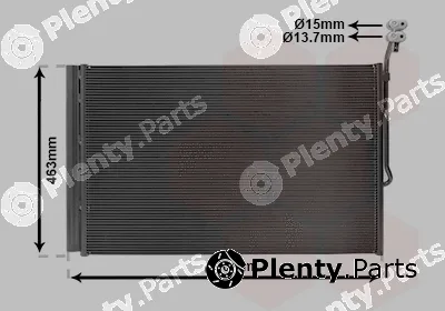 Van Wezel 74015703 — Condenser, air conditioning