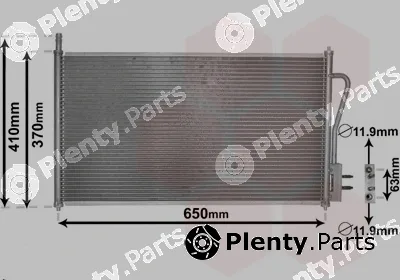 Van Wezel 18005268 — Condenser, air conditioning *** IR PLUS ***