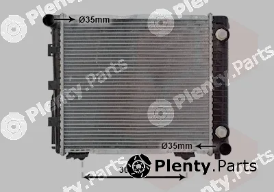 Van Wezel 30002066 — Radiator, engine cooling