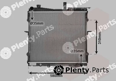 Van Wezel 83002024 — Radiator, engine cooling