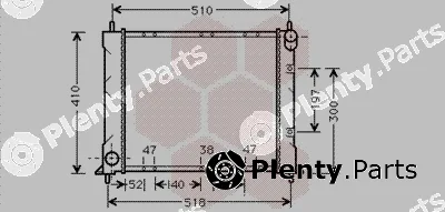 Van Wezel 02002150 — Radiator, engine cooling
