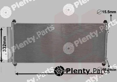 Van Wezel 25005264 — Condenser, air conditioning