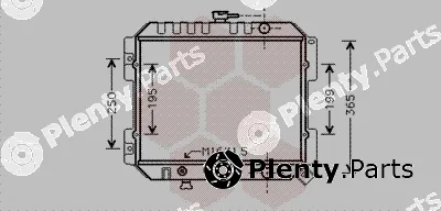 Van Wezel 13002141 — Radiator, engine cooling