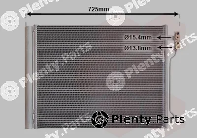 Van Wezel 06005435 — Condenser, air conditioning