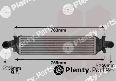 Van Wezel 30004659 — Charge Air Cooler