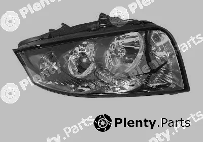 Van Wezel 0302962V — Headlight