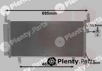 Van Wezel 51005104 — Condenser, air conditioning