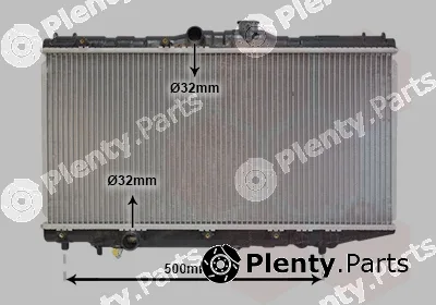 Van Wezel 53002123 — Radiator, engine cooling