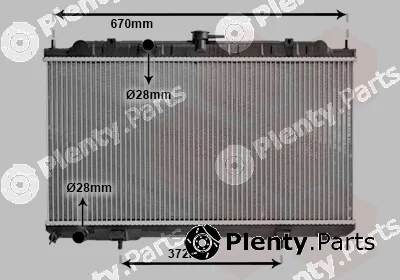 Van Wezel 13002245 — Radiator, engine cooling