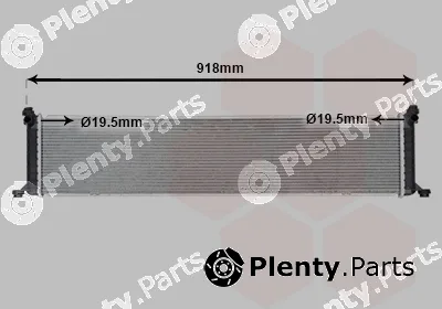 Van Wezel 69012700 — Radiator, engine cooling
