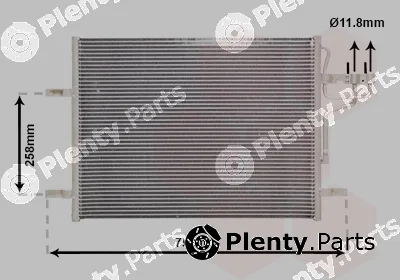 Van Wezel 18005483 — Condenser, air conditioning