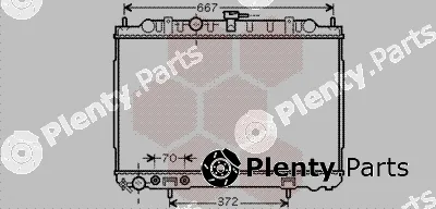 Van Wezel 13002239 — Radiator, engine cooling