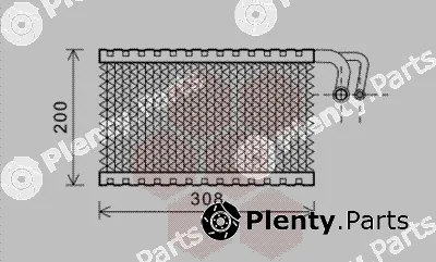 Van Wezel 0600V399 — Evaporator, air conditioning