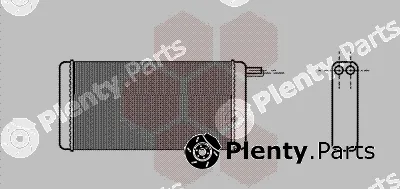 Van Wezel 58006128 — Heat Exchanger, interior heating