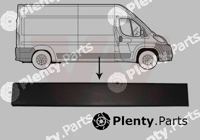 Van Wezel 0982408 — Trim/Protection Strip, door