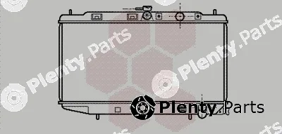 Van Wezel 25002072 — Radiator, engine cooling