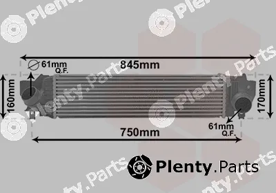 Van Wezel 06014702 — Charge Air Cooler