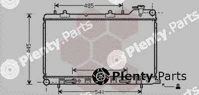 Van Wezel 51002075 — Radiator, engine cooling