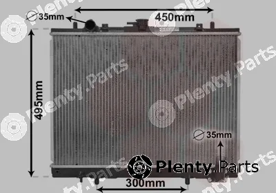 Van Wezel 32002161 — Radiator, engine cooling
