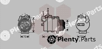 Van Wezel 0600K386 — Compressor, air conditioning