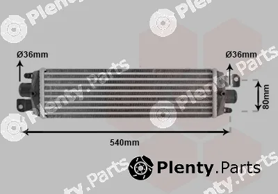 Van Wezel 17004337 — Charge Air Cooler
