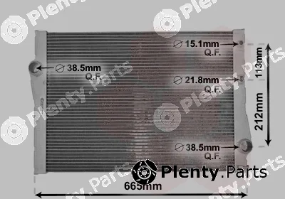 Van Wezel 06002471 — Radiator, engine cooling