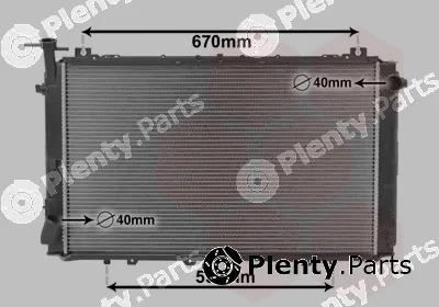 Van Wezel 13002150 — Radiator, engine cooling