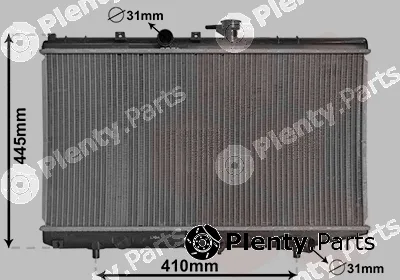 Van Wezel 83002050 — Radiator, engine cooling