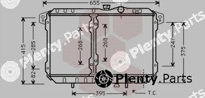 Van Wezel 32002065 — Radiator, engine cooling