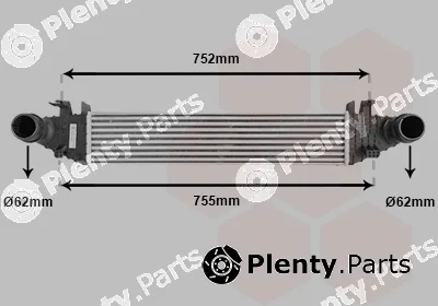 Van Wezel 30004557 — Charge Air Cooler