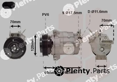 Van Wezel 0800K063 — Compressor, air conditioning