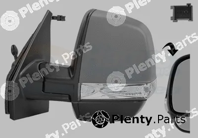 Van Wezel 1639817 — Exterior Mirror * HAGUS *