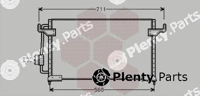 Van Wezel 09005085 — Condenser, air conditioning