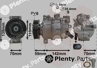 Van Wezel 0300K401 — Compressor, air conditioning