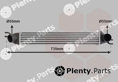 Van Wezel 06004340 — Charge Air Cooler