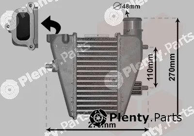 Van Wezel 25014700 — Charge Air Cooler