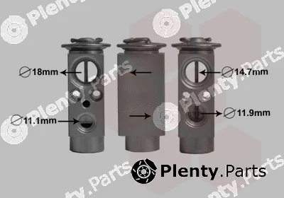 Van Wezel 18001380 — Expansion Valve, air conditioning