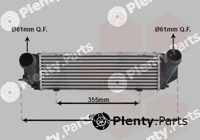 Van Wezel 06014705 — Charge Air Cooler