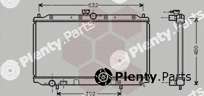 Van Wezel 32002111 — Radiator, engine cooling
