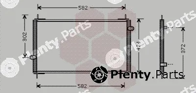 Van Wezel 25005112 — Condenser, air conditioning