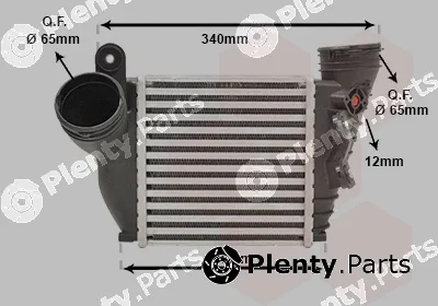 Van Wezel 03004354 — Charge Air Cooler *** IR PLUS ***