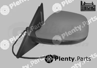 Van Wezel 0380807 — Exterior Mirror * HAGUS *