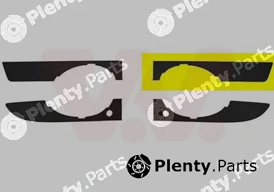 Van Wezel 0326593 — Frame, front fog light